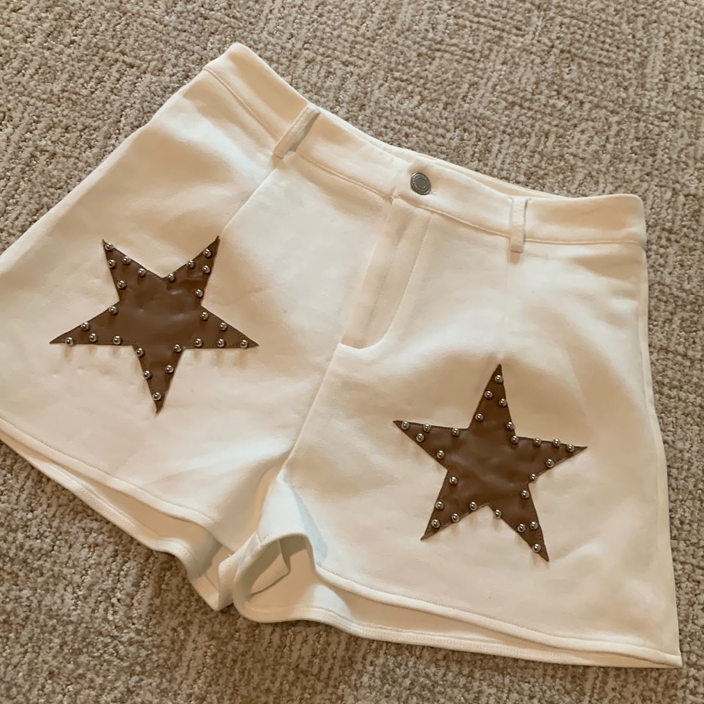 Saints & Hearts Suede Star Shorts